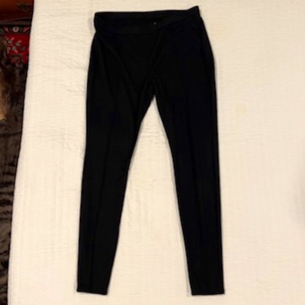 Simply Vera: Vera Wang / Leggings Stretch Classic Black / Size Large